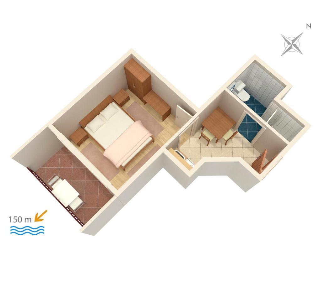 Apartments With A Parking Space Baska Voda, Makarska - 301 מראה חיצוני תמונה