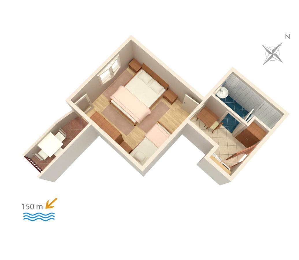 Apartments With A Parking Space Baska Voda, Makarska - 301 מראה חיצוני תמונה